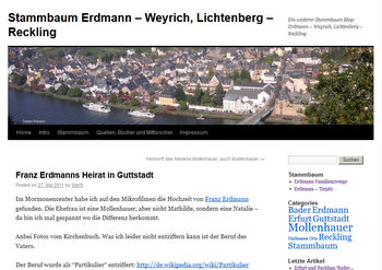 Zum Stammbaum-Blog
